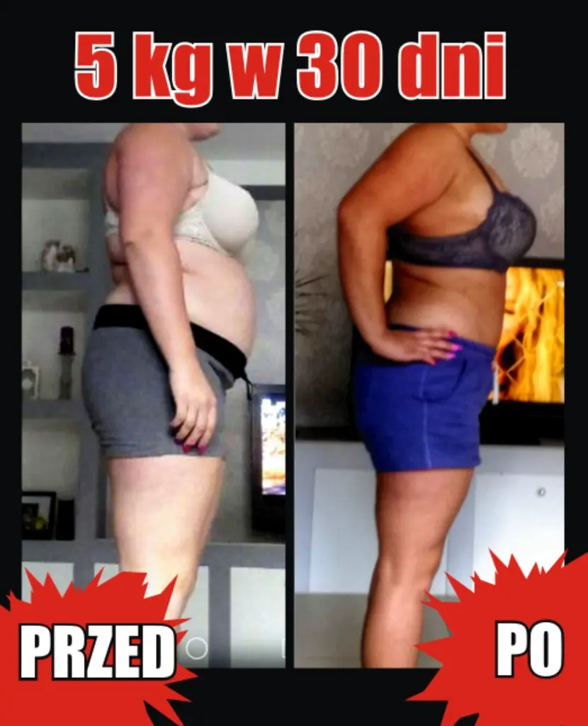 Metamorfoza kobiety. Jak schudnąć 5 kg w 30 dni?